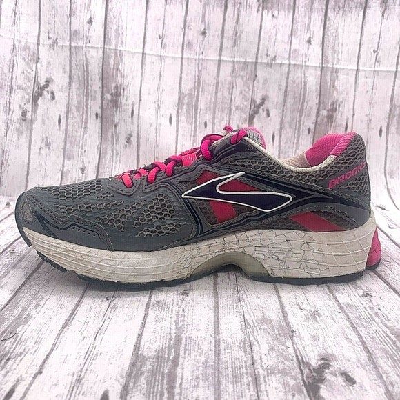 Brooks Womens Ravenna 5 Gray Pink Road Running Shoes 1201491B672 US Size 8.5B - Picture 5 of 11